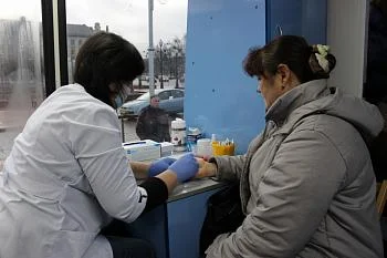 В ходе первой с начала года акции уровень сахара в крови бесплатно проверили около пятисот человек
