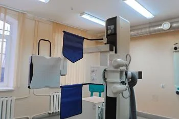 В Гурьевской центральной районной больнице ввели в эксплуатацию новый флюорограф